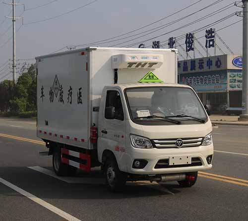 福田祥菱國六3米醫(yī)療廢物轉(zhuǎn)運車價格 