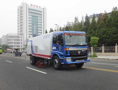 程力威牌CLQ5160TSL4BJ型掃路車 